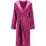 Pinke Unifarbene Elegante CAWÖ Bademäntel mit Kapuze mit Kapuze für Damen Größe XL 