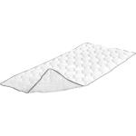 Weiße Gesteppte Badenia Trendline Matratzenauflagen & Unterbetten aus Polyester 140x200 