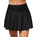 Schwarze Elegante Bikini-Röcke & Baderöcke für Damen Größe M für den für den Sommer 
