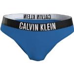 Blaue Unifarbene Calvin Klein Bikinihosen & Bikinislips aus Polyamid für Damen Größe XS 