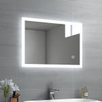 Reduzierte Blaue Badspiegel & Badezimmerspiegel LED beleuchtet 