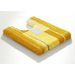 Gelbe Grund Badgarnitur Sets aus Textil maschinenwaschbar 