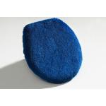 Blaue Kleine Wolke WC Deckelbezüge aus Textil maschinenwaschbar 