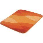 Orange Kleine Wolke Badteppiche aus Textil 