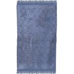 Blaue Vintage Tom Tailor Badteppiche aus Textil 