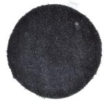 Schwarze Unifarbene Tom Tailor Cozy Runde Badematten & Duschvorleger aus Textil 