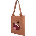 Bären Wie Wir Grizzly-Shopping Bag Einkaufstasche, Braun