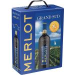 Französische Grand Sud Bag-In-Box Merlot Rotweine 3,0 l Languedoc-Roussillon 