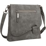 Bag Street Damentasche Umhängetasche Handtasche Schultertasche T0104_1 Grau