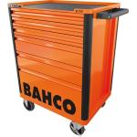 Orange Bahco Werkstattwagen mit Schublade 