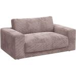 Reduzierte Rosa ALEA Zweisitzer-Sofas aus Textil Breite 150-200cm, Höhe 50-100cm, Tiefe 100-150cm 2 Personen 