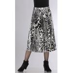 Silbergraue bader Festliche Röcke aus Polyester für Damen Größe S 
