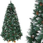 Reduzierte Weiße 210 cm Künstliche Weihnachtsbäume aus Massivholz klappbar 