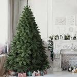 Reduzierte Hellgrüne 210 cm Weihnachtsbäume klappbar 