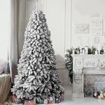 Reduzierte Grüne 270 cm Künstliche Weihnachtsbäume aus Kiefer klappbar 