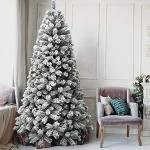 Reduzierte Grüne 240 cm Künstliche Weihnachtsbäume aus Kiefer klappbar 