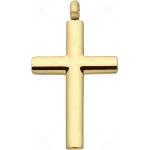 Goldene Kreuzanhänger aus vergoldet für Damen 