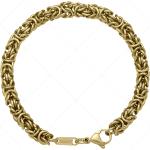 Goldene Königsarmbänder & Königsketten Armbänder aus vergoldet 18 Karat 