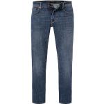 Dunkelblaue Bestickte Baldessarini Jeans mit Stickerei aus Denim für Herren Weite 30, Länge 30 