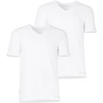 BALDESSARINI Herren T-Shirt weiß uni 2er Pack 4;5;8