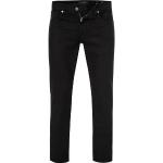 Schwarze Bestickte Baldessarini Slim Fit Jeans aus Baumwolle für Herren Weite 30, Länge 30 
