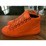 Reduzierte Orange Balenciaga Arena High Top Sneaker & Sneaker Boots aus Leder für Herren 