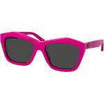 Rosa Balenciaga Quadratische Sonnenbrillen mit Sehstärke aus Kunststoff für Damen 