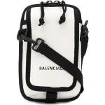 Weiße Balenciaga Messenger Bags & Kuriertaschen mit Riemchen aus Leder für Herren 