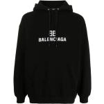 Reduzierte Schwarze Balenciaga Herrenhoodies & Herrenkapuzenpullover aus Baumwolle Größe XS 