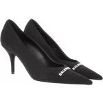 Reduzierte Schwarze Balenciaga High Heels & Stiletto-Pumps ohne Verschluss aus Textil für Damen Größe 36 