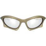 Balenciaga, Rave-inspirierte Sonnenbrille Bb0229S 002 Gray, Herren, Größe: 59 MM