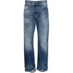 Indigofarbene Balenciaga Ripped Jeans & Zerrissene Jeans mit Reißverschluss für Damen Größe XXL 