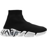 Balenciaga, ‘Speed 2.0 graffiti’ Socken-Sneakers Black, Damen, Größe: 40 EU
