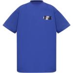 Reduzierte Dunkelblaue Kurzärmelige Balenciaga T-Shirts für Herren Größe L 