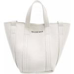 Reduzierte Weiße Balenciaga Lederhandtaschen aus Leder für Damen 