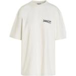 Reduzierte Weiße Balenciaga T-Shirts aus Jersey für Herren Größe XS 