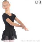 Ballettanzug BLOCH Tiffany Marken Ballettkleid Trikot CL5342 schwarz weiß rosa