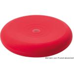 Ballkissen DYNAIR 33 cm samt/matt, mit Gymnastikanleitung im Deko-Karton Farbe: rot