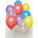 Bunte Amscan Luftballons 10-teilig 