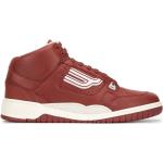 Bally High-Top-Sneakers mit Schnürung - Rot