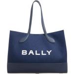 Blaue Bally Lederhandtaschen aus Leder für Damen 