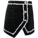Reduzierte Schwarze BALMAIN Tweedröcke aus Tweed für Damen Größe XS für den für den Frühling 
