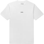 Weiße Unifarbene BALR. Rundhals-Ausschnitt T-Shirts aus Baumwollmischung für Herren Größe L 