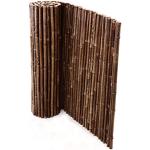 Schwarze Bambusteppiche & Bambusmatten aus Bambus 