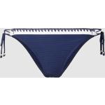 Marineblaue BANANA MOON Bikinihosen zum Binden ohne Verschluss aus Polyamid für Damen Größe S 