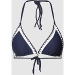 Dunkelblaue BANANA MOON Bikini-Tops aus Polyamid für Damen Größe S 