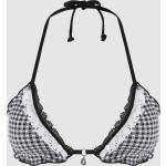 Reduzierte Schwarze BANANA MOON Bikini-Tops mit Rüschen ohne Verschluss aus Polyamid gepolstert für Damen Größe M 