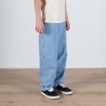 Hellblaue Band of Rascals Bio Nachhaltige Baggy Jeans für Kinder mit Reißverschluss aus Baumwolle Größe 122 