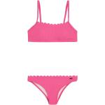 Pinke Protest Bio Bandeau Bikinis für Kinder mit Schnalle aus Polyamid Größe 140 für den für den Sommer 