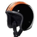 Bandit Helm Race Jet Schwarz-Orange Gr. M
